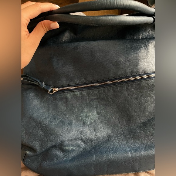 Genuine leather bag (cross body + top handle) - Picture 6 of 6